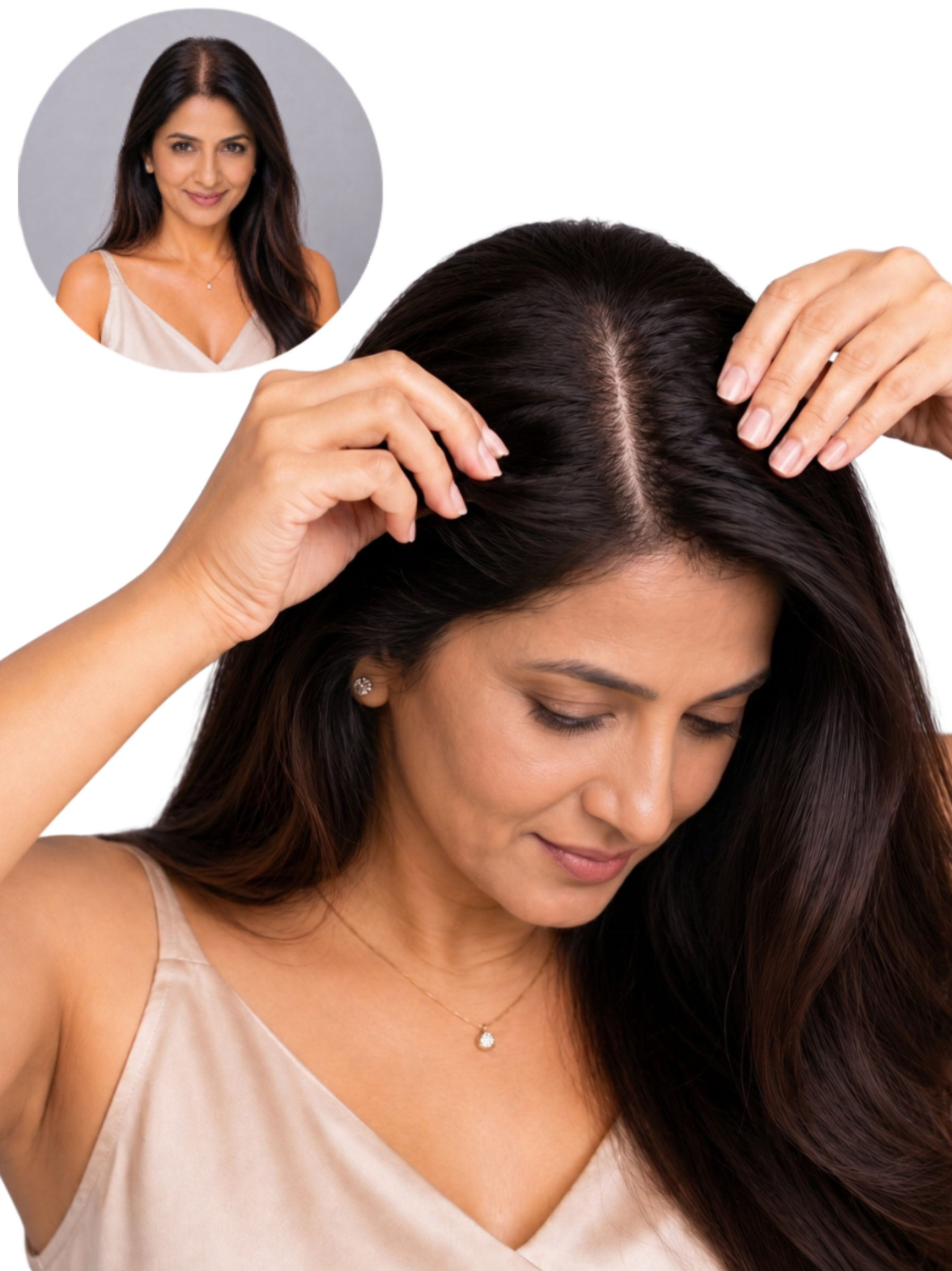 3" X 5" Scalp Hair Topper