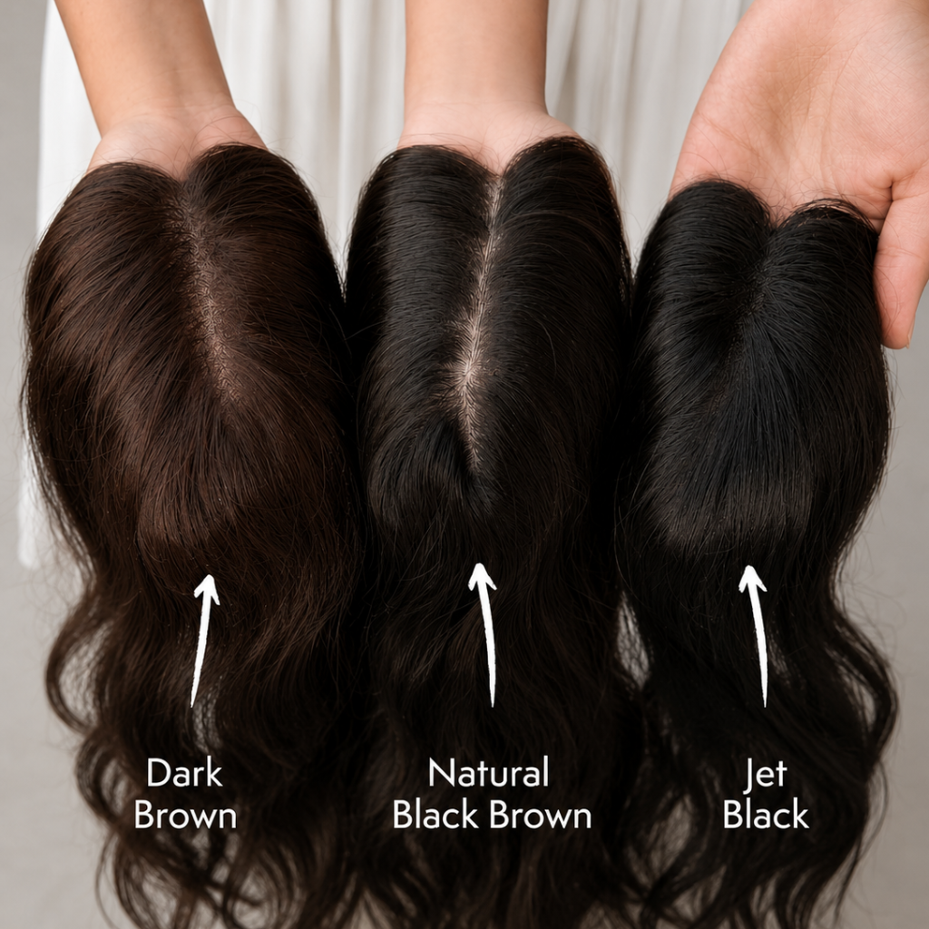 5" X 5" Scalp Hair Topper