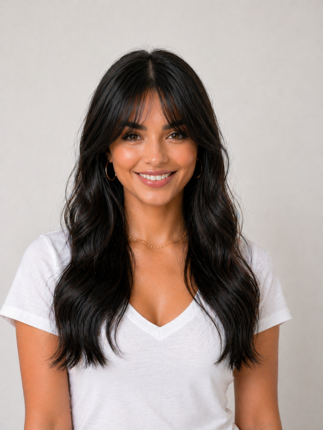 Clip-In-Curtain Bangs