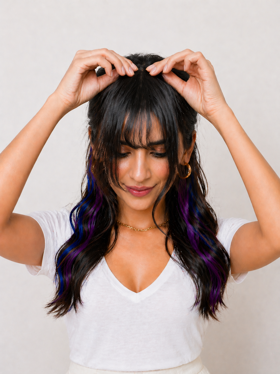 Clip-In-Curtain Bangs