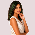 Clip-In-Color Streak- GREEN