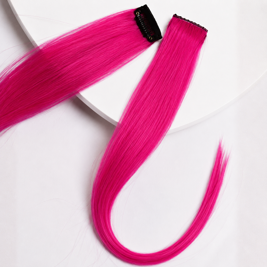 Clip-In-Color Streak- PINK