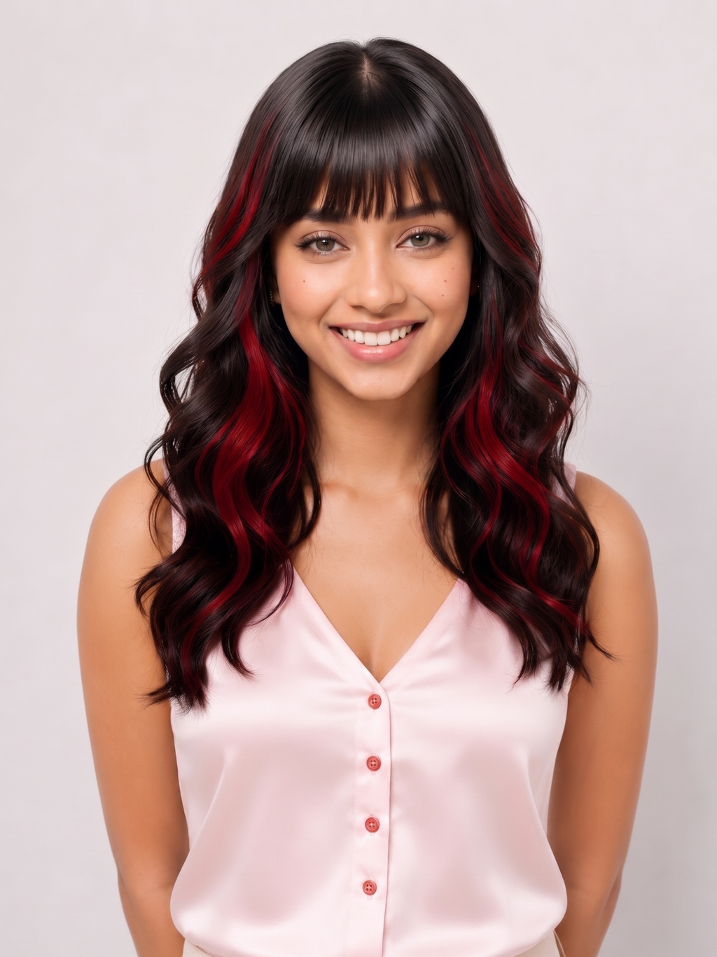 Clip-In-Color Streak- RED
