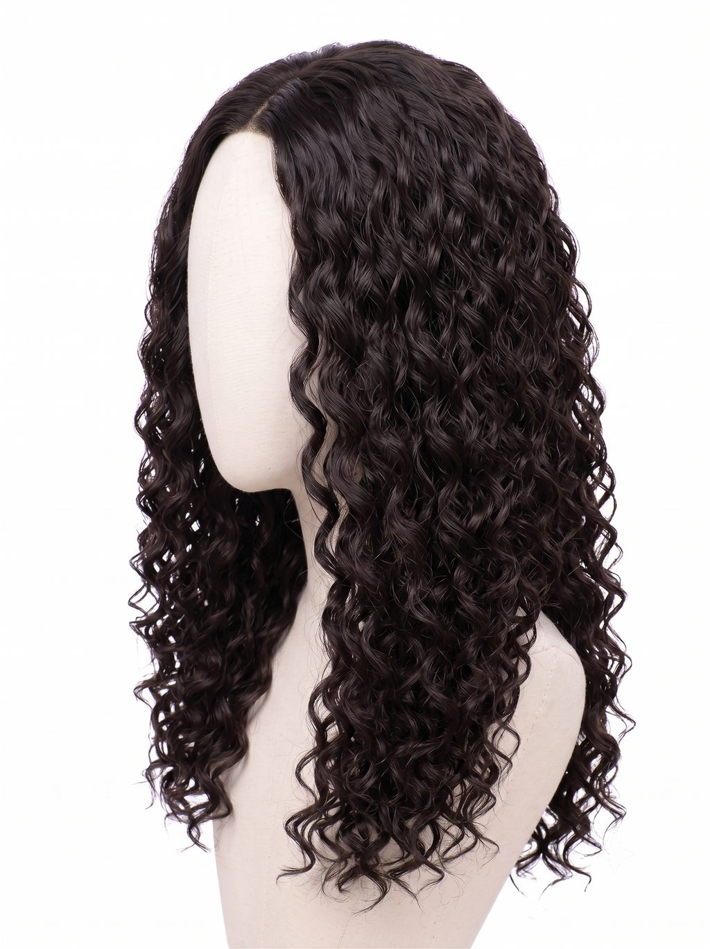 FULL HEAD DEEP CURL- SILK BASE WIG