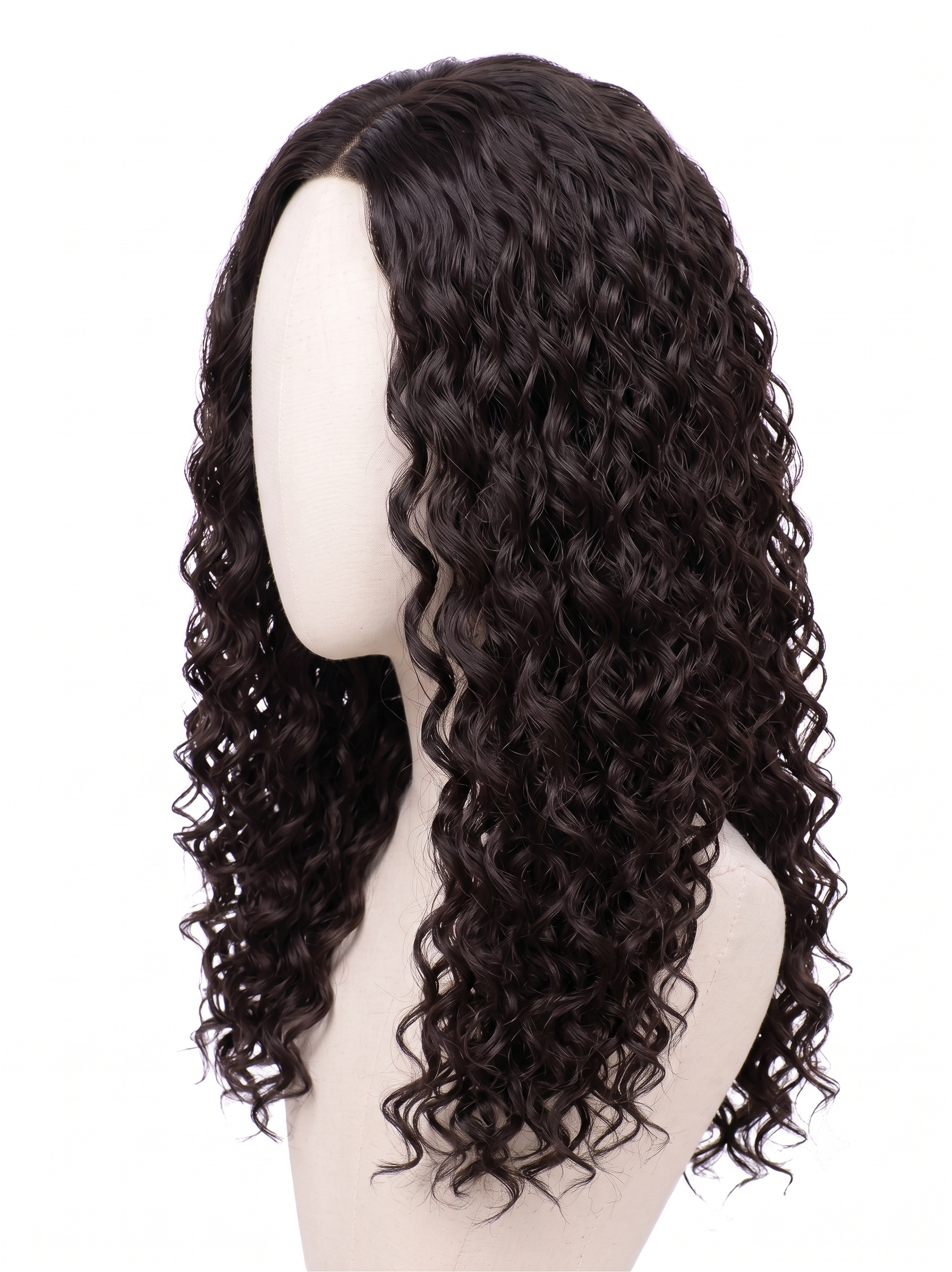 FULL HEAD DEEP CURL- SILK BASE WIG