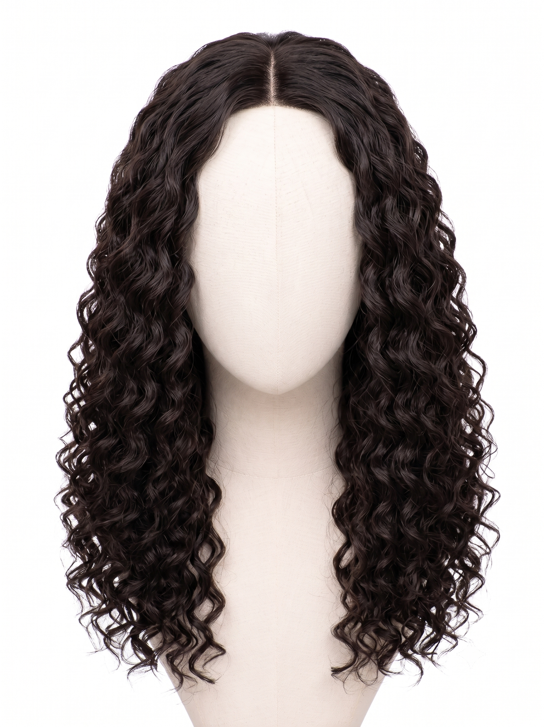 FULL HEAD DEEP CURL- SILK BASE WIG