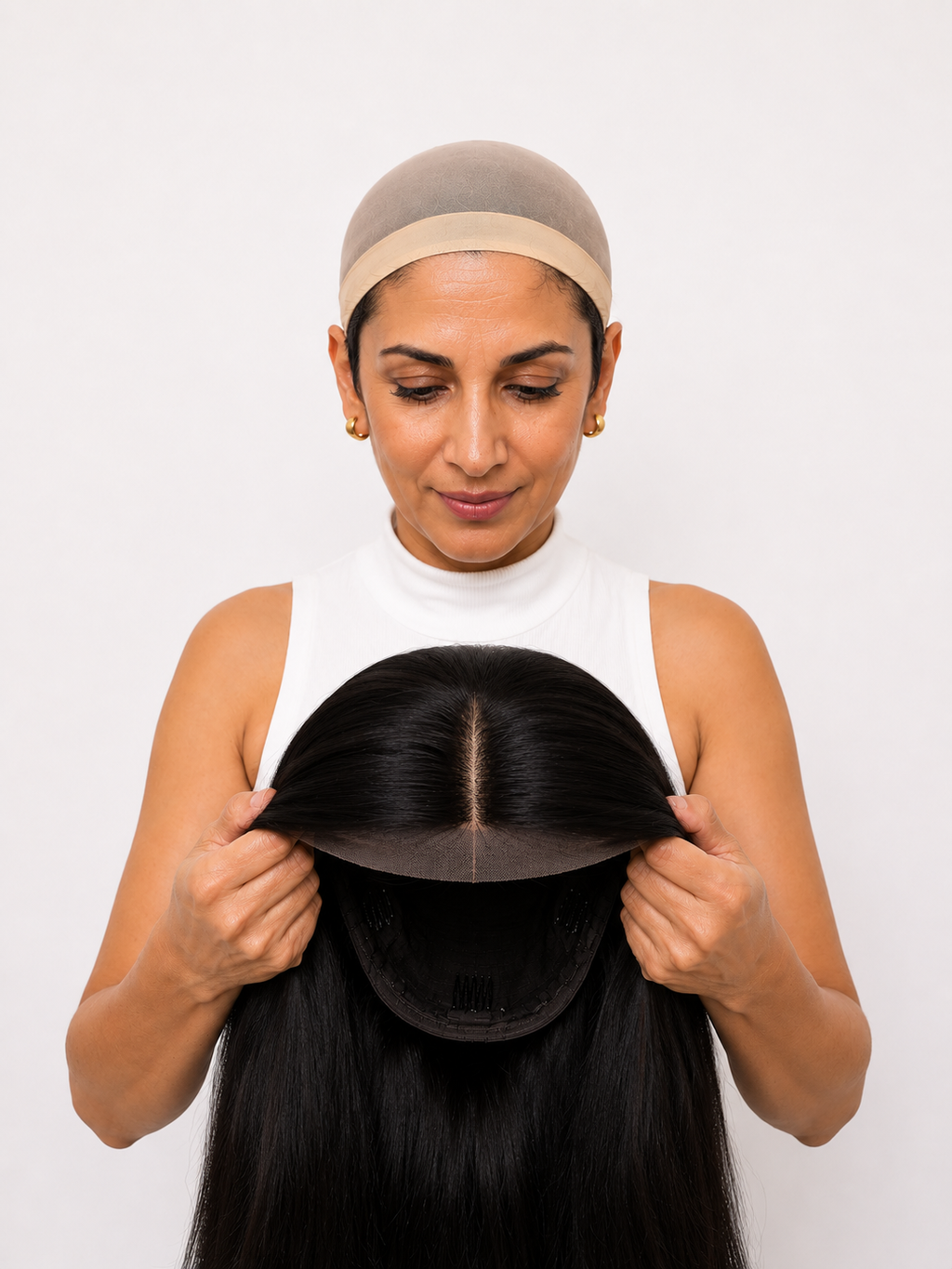 FULL HEAD - SILK BASE WIG