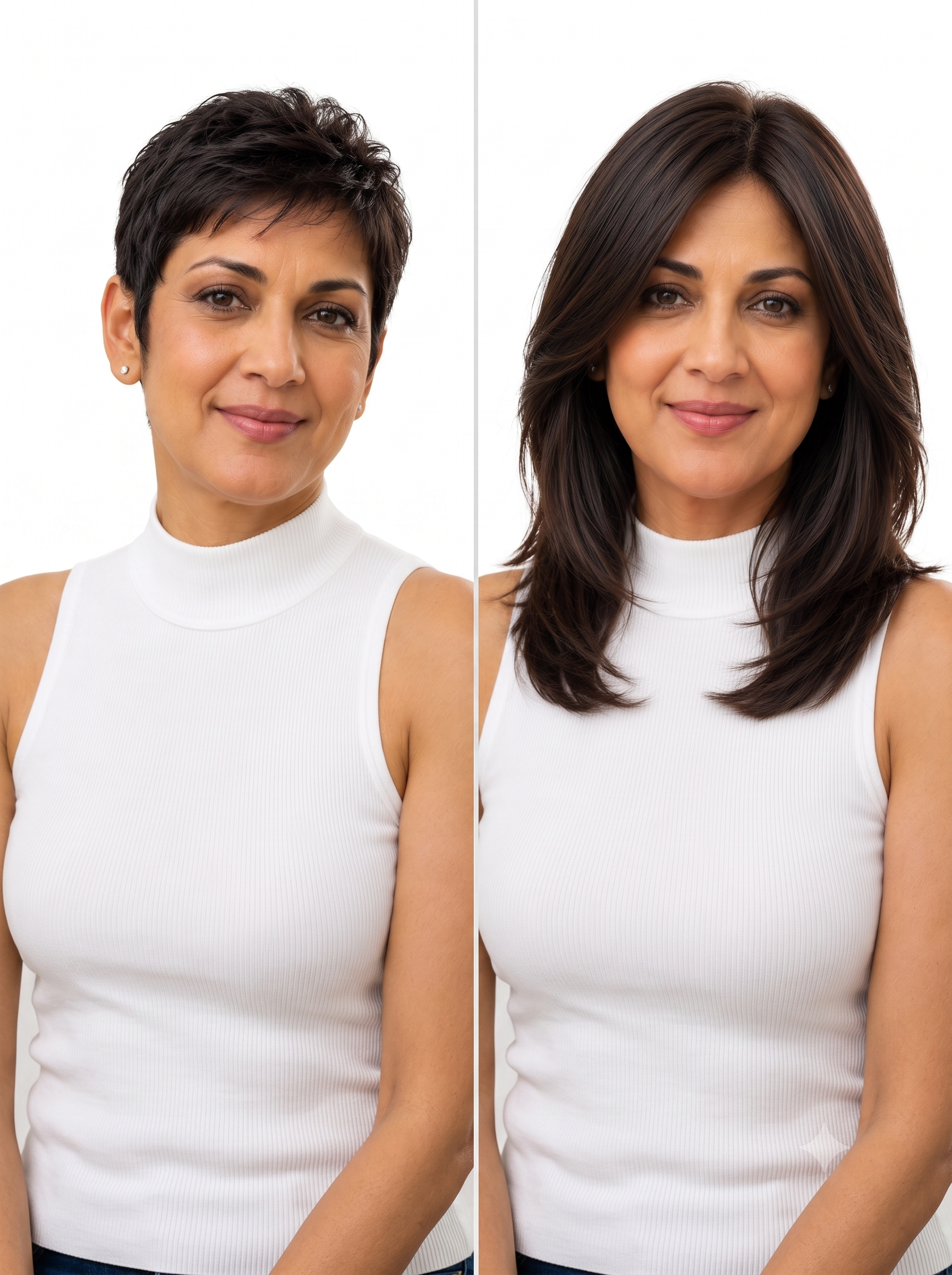 FULL HEAD - SILK BASE WIG